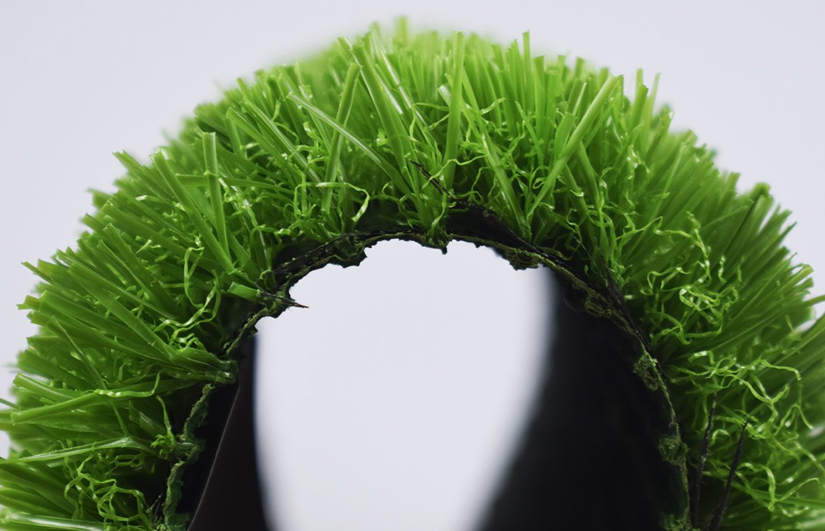 20MM C-SHAPE HIGH DENSITY GREEN GARDEN GRASS