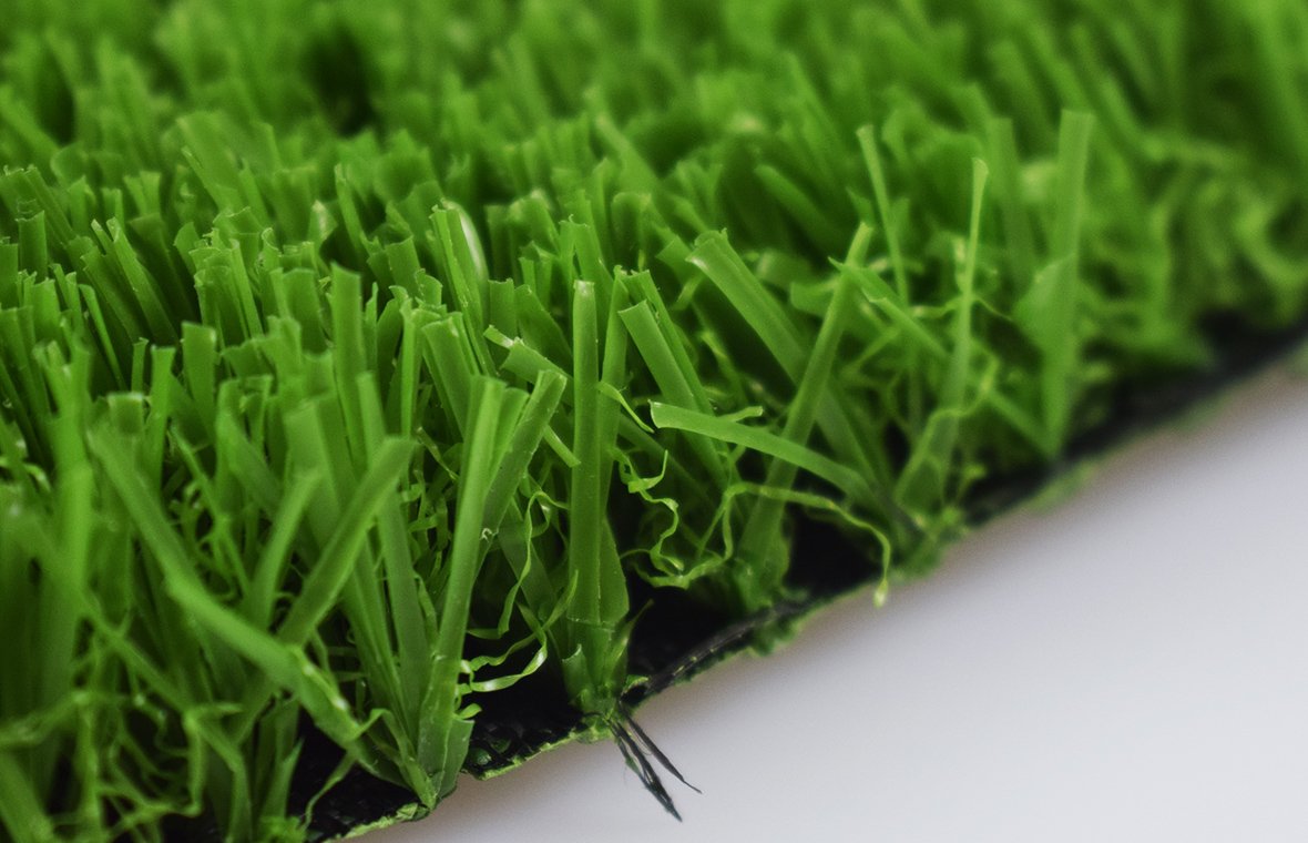 20MM C-SHAPE HIGH DENSITY GREEN GARDEN GRASS